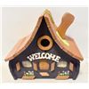 Image 1 : LARGE HANGING BIRDHOUSE , HOUSE 10 X 11 INCHES