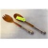 Image 1 : BIRKS STERLING HALLMARKED SALAD SERVERS SET