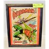 Image 1 : AQUA MAN #50 LANDMARK ISSUE, FRAMED