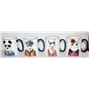 Image 1 : SET OF 4 X 12 OZ SIGNATURE BRAND ANIMAL THEME MUGS