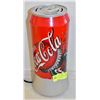 Image 1 : COCA-COLA ROTATING SPARKLING LIGHT, 12 IN X 5 IN