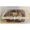 Image 1 : BIN OF LEGO PARTIAL SETS. GI JOE, HARRY POTTER ETC