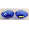 Image 1 : COBALT BLUE GLASS BOWLS