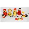 Image 1 : SET OF 5 NEW WOODEN TOYS - COLLECTIBLE