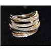 Image 1 : GOLD PLATED STERLING SILVER RING