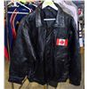 Image 1 : MEN'S SIZE XL CANADA LEATHER JACKET