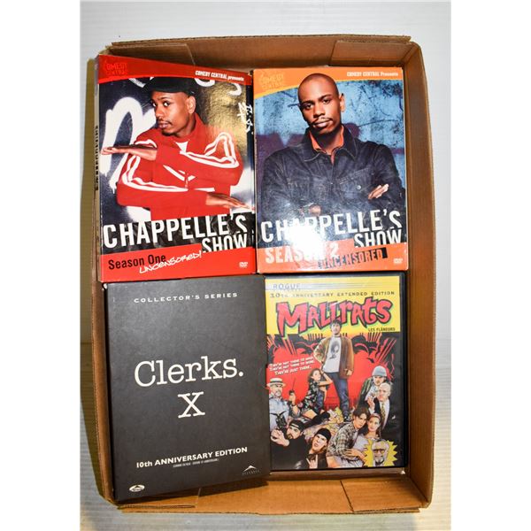 CHAPPELLE SHOW SEASONS 1 + 2 PLUS MAll RATS +