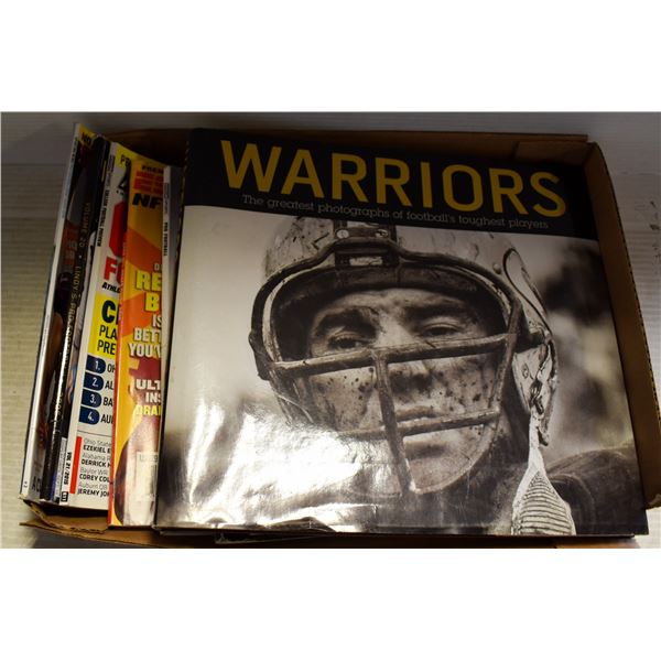 WARRIORS NFL COLLECTOR BOOK W/ VINTAGE NFL