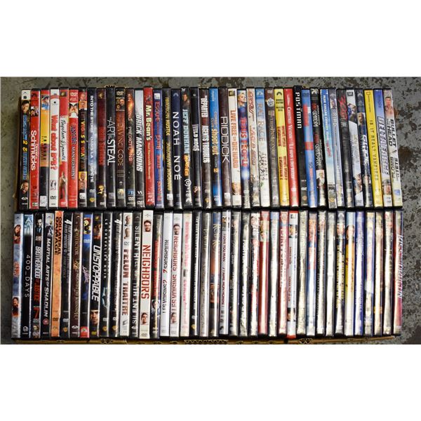 FLAT OF 75 DVDS #2