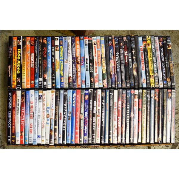 FLAT OF 75 DVDS #5