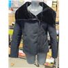 Image 1 : BLACK MICROSUEDE JACKET - SIZE SMALL