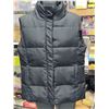 Image 1 : BLACK DOWN FILLED VEST - SIZE MEDIUM