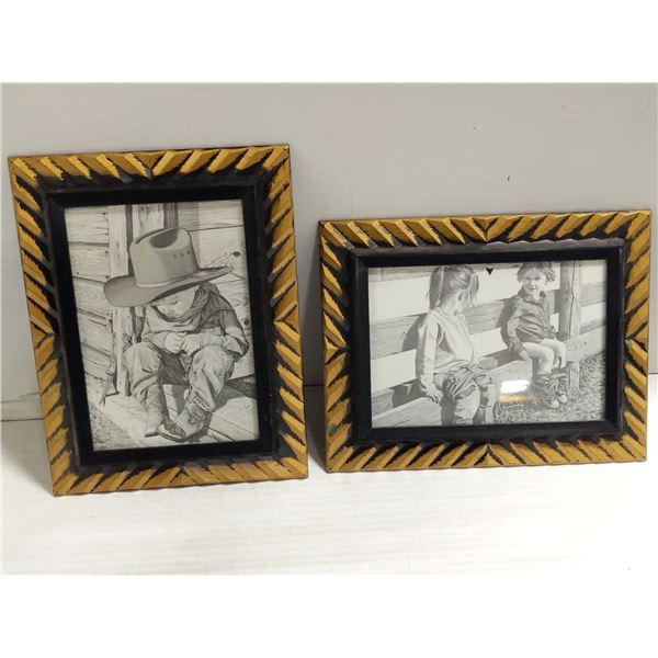 TWO FRAMED ROBERT BROWN PRINTS