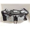 Image 1 : DUFFLE BAG (BLACK & GREY), 26 X 12 X 12