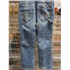 Image 2 : PAIR OF SILVERS DENIM BIB OVERALLS - SIZE 29/33