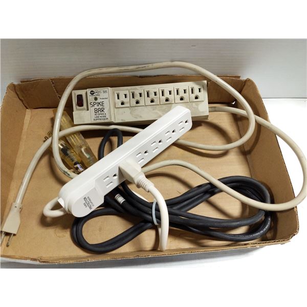 FLAT WITH SURGE PROTECTORS & EXTENSION CORD