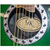 Image 2 : GJK ACOUSTIC P/U GUITAR GREEN WITH HARD CASE