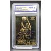 Image 1 : 23 KT GOLD FOIL KOBE BRYANT ROOKIE PURPLE SIGN.