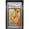 Image 1 : 23 KARAT GOLD FOIL KOBE BRYANT FEEL THE GAME AWAY