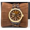 Image 2 : MICHAEL KORS BROWN - TONE MEN'S WATCH WITH