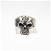 Image 1 : SKULL FACE RING WITH #13 ON FOREHEAD -