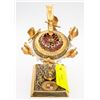 Image 2 : TUDOR SPAIN BRASS SWORDS APPETIZERS DRAGON STAND