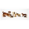 Image 1 : 8 MINI BONE CHINA DOGS JAPAN