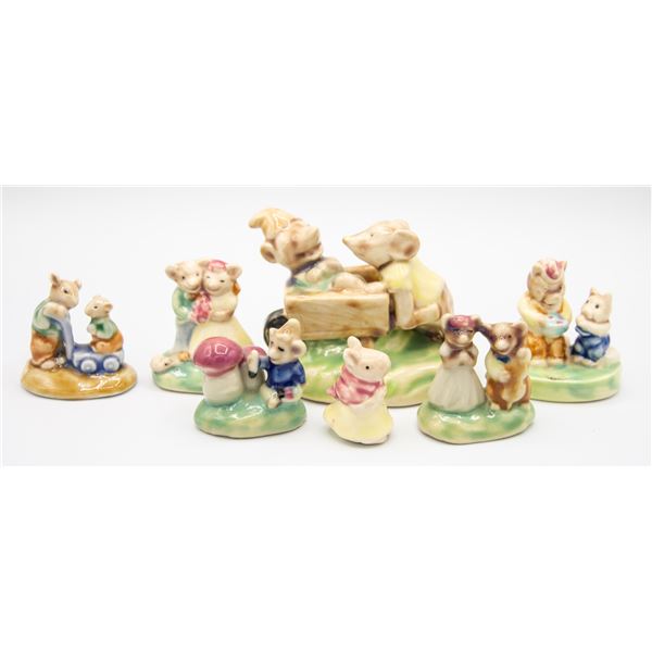 7 X GOLDEN ROSE GIFTWARE ANIMAL FIGURES GERMANY