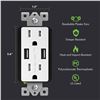 Image 2 : NEW TOP GREENER 3.6A USB WALL OUTLET CHARGER