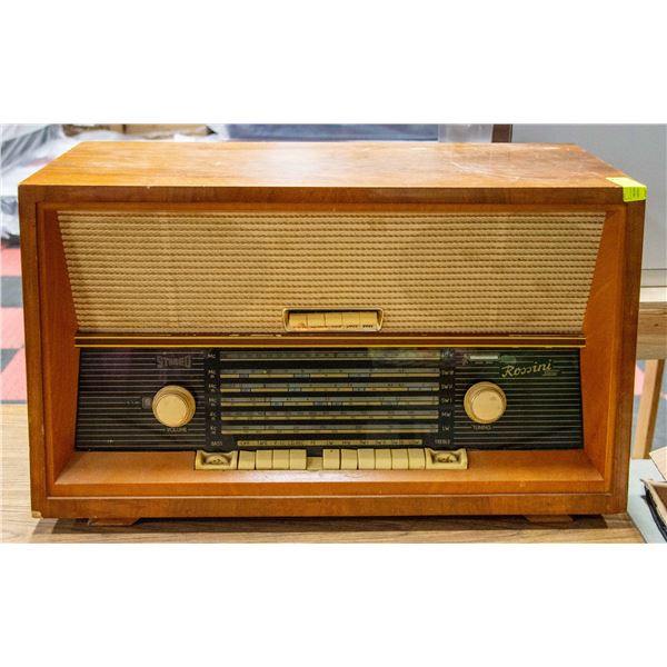 GROBSUPER ROSSINI STEREO 6002 GERMAN SHORTWAVE