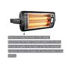 Image 3 : DONYER POWER WALL MOUNT QUARTZ HEATER