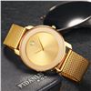 Image 1 : NEW GOLD TONE BUSINESS CASUAL CLASSIC 44MM WATCH