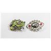 Image 1 : PAIR OF VINTAGE BROOCHES