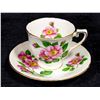 Image 1 : DELPHINE ENGLAND TEA CUP & SAUCER SET NO CHIPS