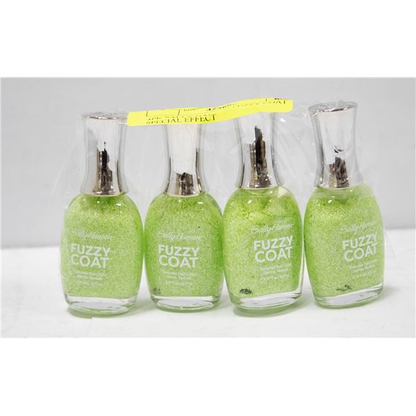 4PK SALLY HANSEN FUZZY COAT SPECIAL EFFECT