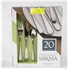 Image 1 : NEW MIKASA PHILO 20 PIECE FLATWARE SET, FORGED