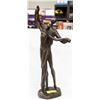 Image 1 : BRONZE COLOURED STATUE - DANCING COUPLE - 23" TALL