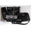 Image 1 : NEW REPACKED LADIES BLACK HAND BAG AND PURSE SET