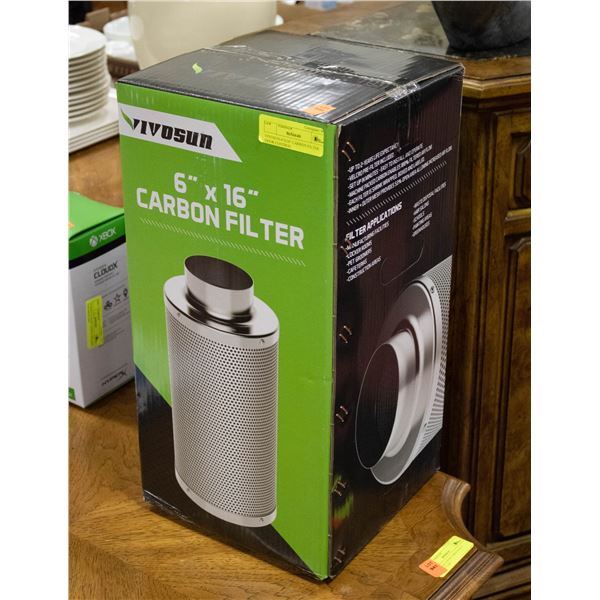 VIVOSUN 6" X 16" CARBON FILTER ODOR CONTROL