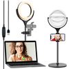 Image 1 : NEW 7" SELFIE RING LIGHT PHOTOGRAPHY KIT, BLACK