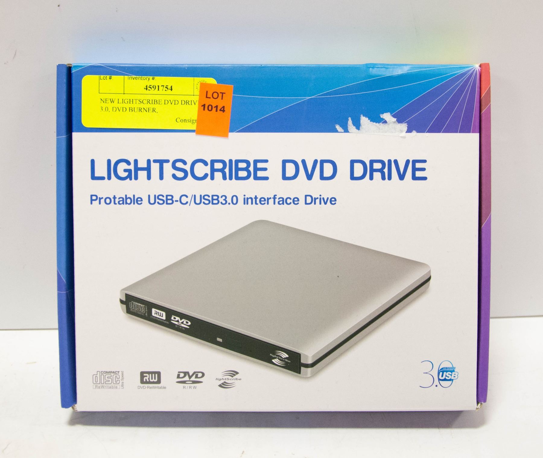 NEW LIGHTSCRIBE DVD DRIVE, USB 3.0, DVD BURNER,