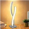 Image 1 : NEW KARMIQI LED TABLE LAMP WITH DUAL SPIRAL LIGHTS