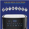 Image 2 : BRAND NEW ELEGANT LIFE 5.0 LITRE AIR FRYER WITH