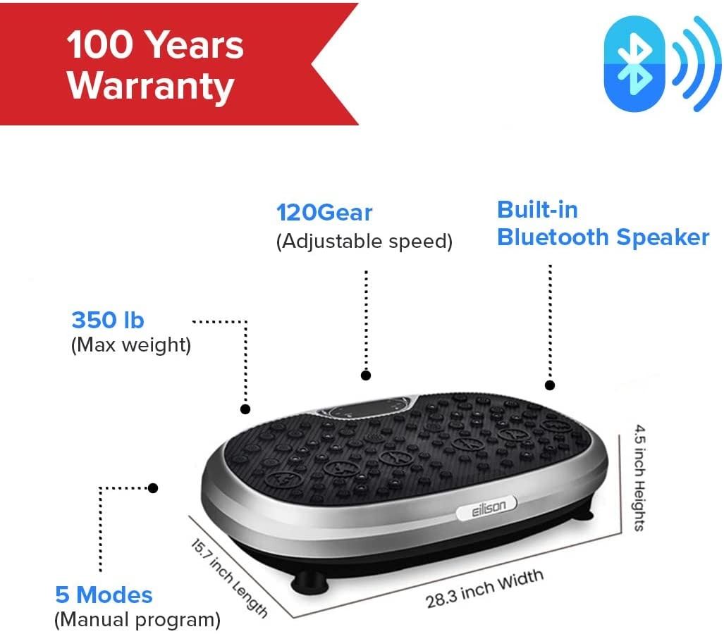 NEW EILISON FITMAX KM818 3D XL VIBRATION PLATE