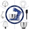 Image 2 : NEW CUSIMAX KITCHEN STAND MIXER, BLUE, CMKM-150DB