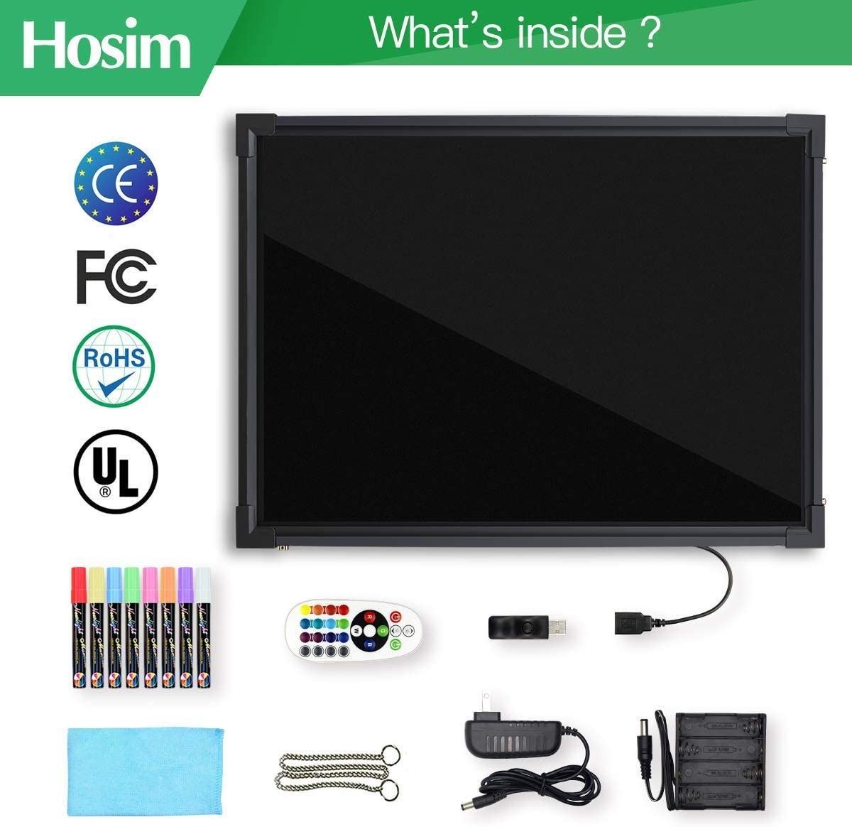 NEW LED WRITING SIGNAGE BOARD, APPROX. 24