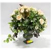 Image 1 : ARTIFICIAL FLOWER ARRANGEMENT 16" TALL