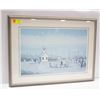 Image 1 : LIMITED EDITION 87/300 P. SHOSTAK FRAMED PRINT