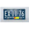 Image 1 : VINTAGE ALBERTA LICENSE PLATE 1964