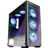 Image 1 : MUSETEX ATX MID TOWER CASE WITH  6 PCS ARGB FANS